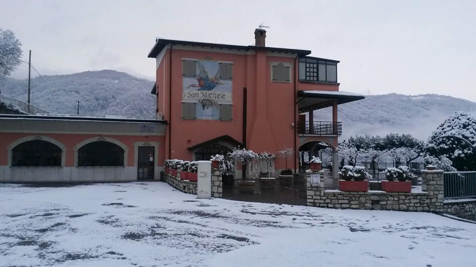 Ristorante Albergo San Michele Ome Buitenkant foto